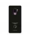 Funda para Samsung Galaxy S9 Plus del Escudo Fondo Negro  - Licencia Oficial Benfica