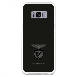 Funda para Samsung Galaxy S8 del Escudo Fondo Negro  - Licencia Oficial Benfica