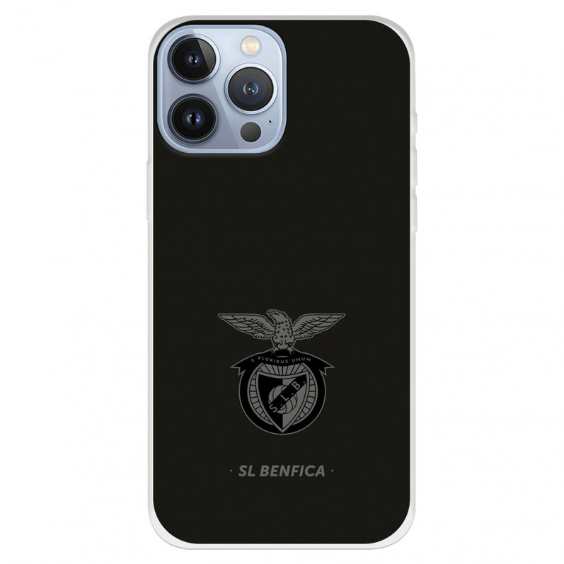 Funda para iPhone 13 Pro Max del Escudo Fondo Negro  - Licencia Oficial Benfica