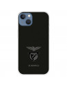 Funda para iPhone 13 del Escudo Fondo Negro  - Licencia Oficial Benfica