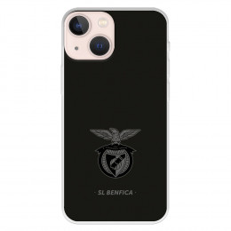 Funda para iPhone 13 Mini del Escudo Fondo Negro  - Licencia Oficial Benfica