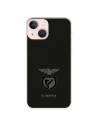 Funda para iPhone 13 Mini del Escudo Fondo Negro  - Licencia Oficial Benfica