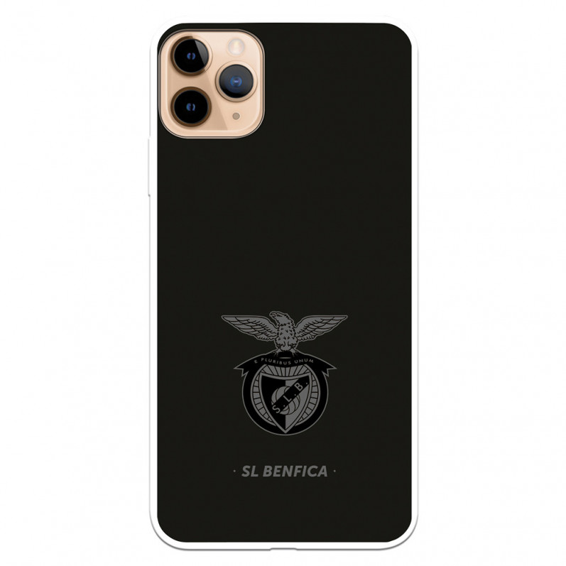 Funda para iPhone 11 Pro Max del Escudo Fondo Negro  - Licencia Oficial Benfica