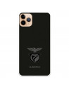 Funda para iPhone 11 Pro Max del Escudo Fondo Negro  - Licencia Oficial Benfica