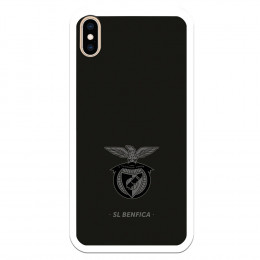 Funda para iPhone XS Max del Escudo Fondo Negro  - Licencia Oficial Benfica