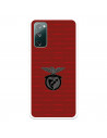 Funda para Samsung Galaxy S20 FE del Escudo Fondo Granate  - Licencia Oficial Benfica