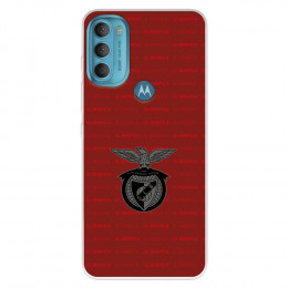 Funda para Motorola Moto G41 del Escudo Fondo Granate  - Licencia Oficial Benfica