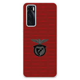 Funda para Vivo Y70 del Escudo Fondo Granate  - Licencia Oficial Benfica