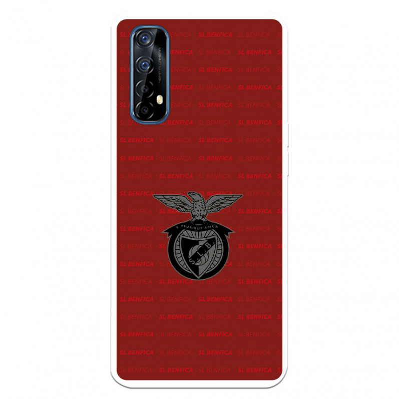 Funda para Realme 7 del Escudo Fondo Granate  - Licencia Oficial Benfica