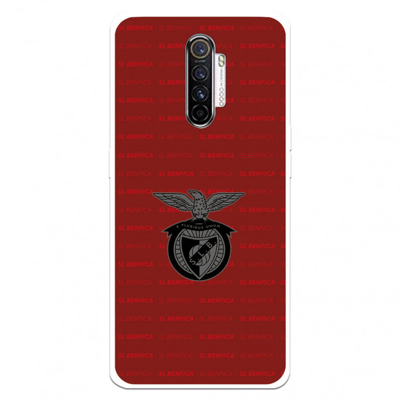 Funda para Realme X2 Pro del Escudo Fondo Granate  - Licencia Oficial Benfica