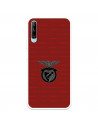 Funda para Huawei P Smart Pro del Escudo Fondo Granate  - Licencia Oficial Benfica