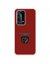 Funda para Huawei P40 Pro del Escudo Fondo Granate  - Licencia Oficial Benfica