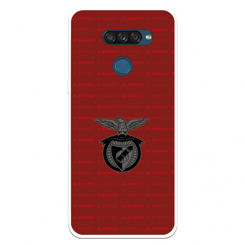 Funda para LG K50s del Escudo Fondo Granate  - Licencia Oficial Benfica