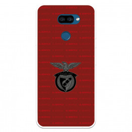 Funda para LG K40s del Escudo Fondo Granate  - Licencia Oficial Benfica