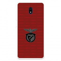 Funda para Xiaomi Redmi 8A del Escudo Fondo Granate  - Licencia Oficial Benfica