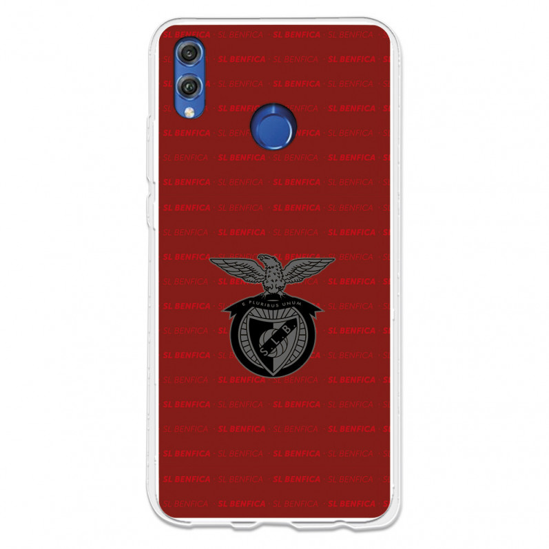 Funda para Huawei Honor 8X del Escudo Fondo Granate  - Licencia Oficial Benfica