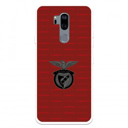 Funda para LG G7 del Escudo Fondo Granate  - Licencia Oficial Benfica