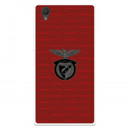 Funda para Sony Xperia L1 del Escudo Fondo Granate  - Licencia Oficial Benfica