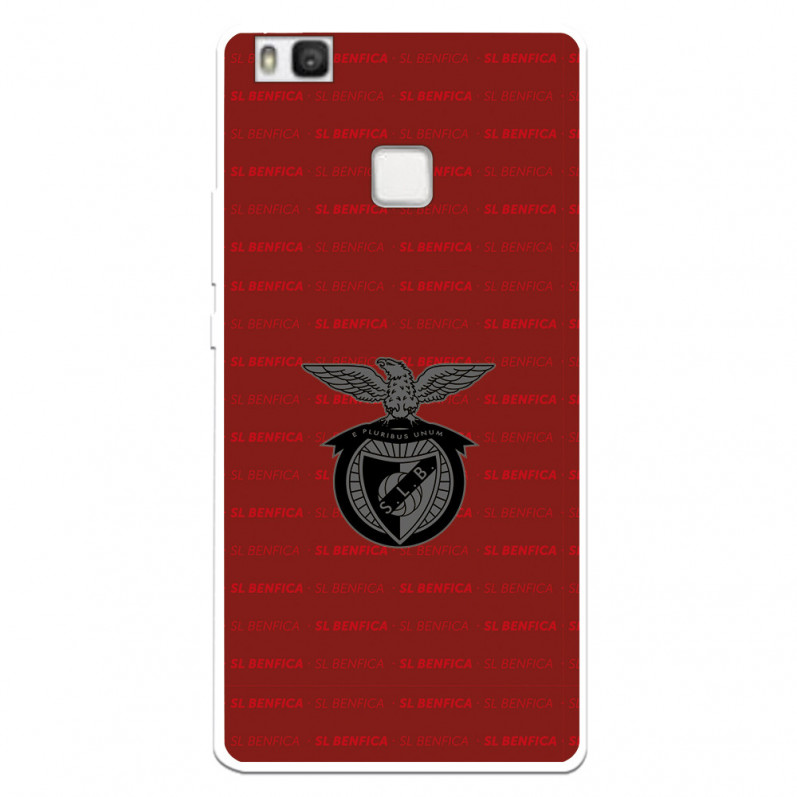 Funda para Huawei P9 Lite del Escudo Fondo Granate  - Licencia Oficial Benfica