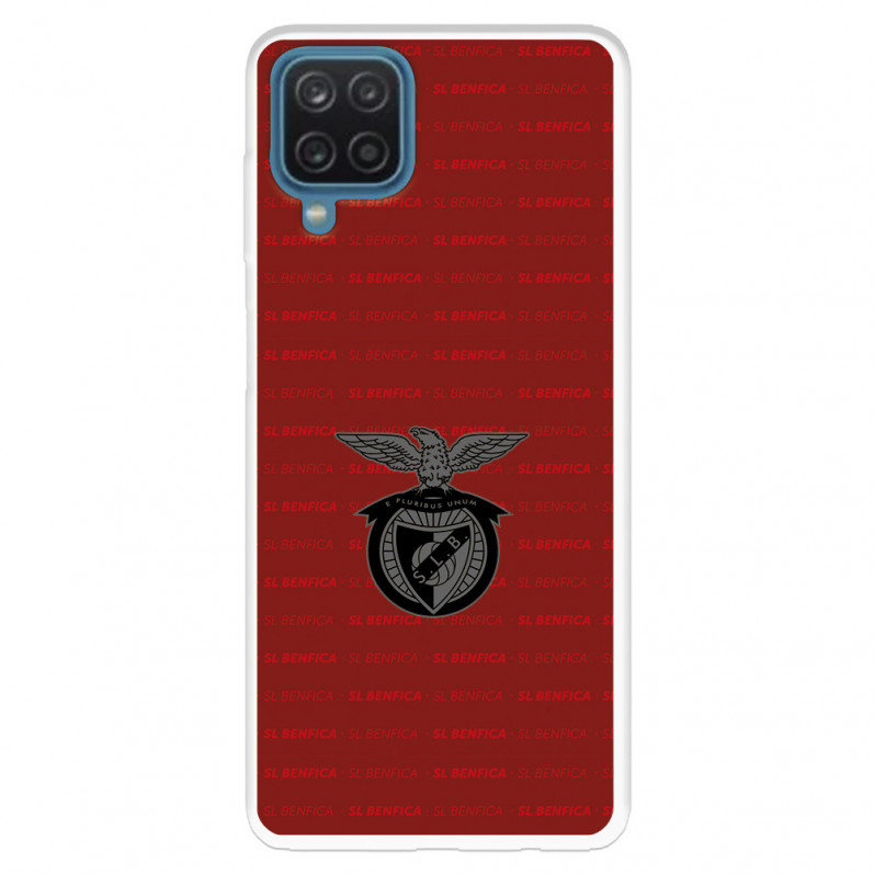 Funda para Samsung Galaxy A22 4G del Escudo Fondo Granate  - Licencia Oficial Benfica