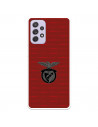 Funda para Samsung Galaxy A72 5G del Escudo Fondo Granate  - Licencia Oficial Benfica