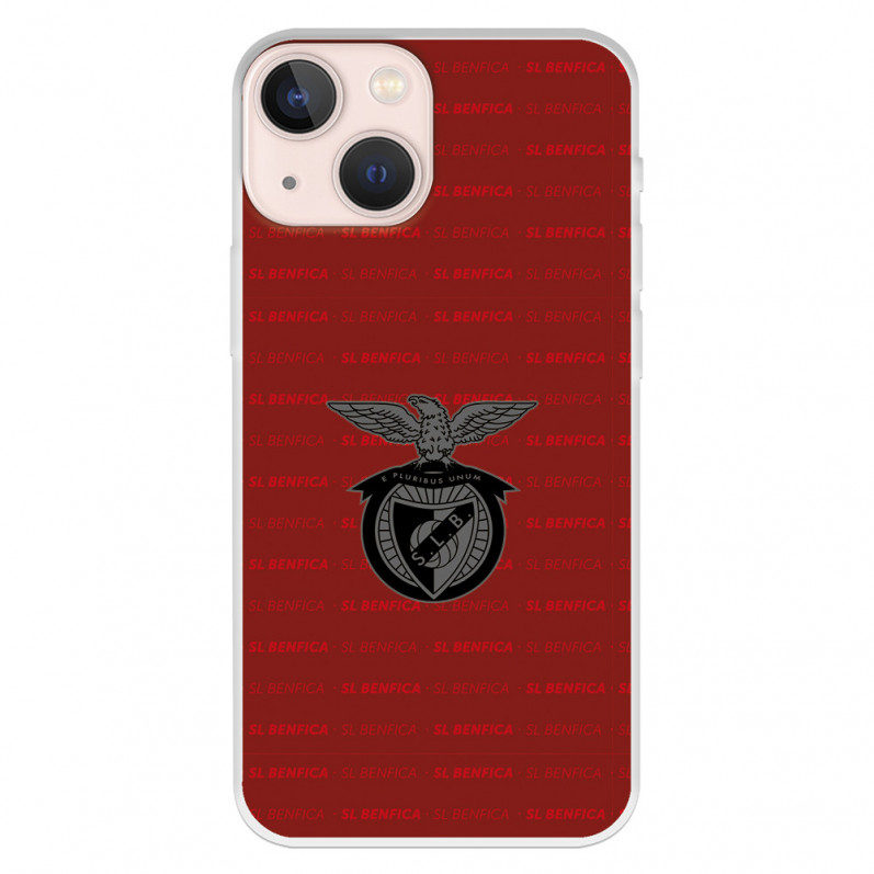 Funda para iPhone 13 Mini del Escudo Fondo Granate  - Licencia Oficial Benfica