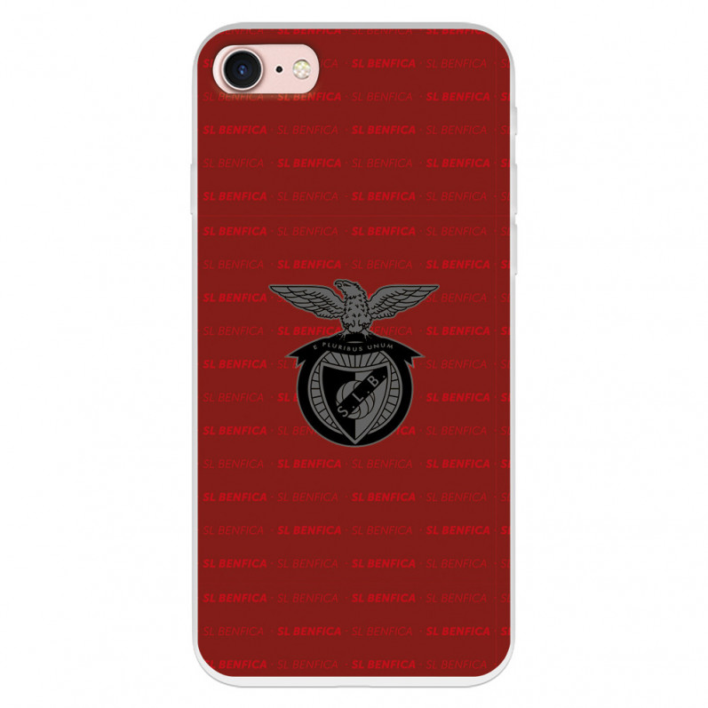 Funda para iPhone 7 del Escudo Fondo Granate  - Licencia Oficial Benfica