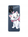 Hülle für Oppo A16s Disney Offizielle Marie Silhouette – Die Aristocats