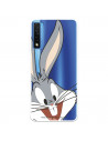 Hülle für TCL 20 5G Offizielle Warner Bros Bugs Bunny transparente Silhouette - Looney Tunes