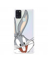 Offizielle Warner Bros Bugs Bunny transparente Silhouette-Hülle für Samsung Galaxy A21S – Looney Tunes