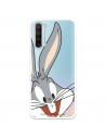 Hülle für Oppo Reno3 Offizielle Warner Bros Bugs Bunny transparente Silhouette - Looney Tunes