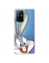 Hülle für Oppo A94 5G Offizielle Warner Bros Bugs Bunny transparente Silhouette - Looney Tunes