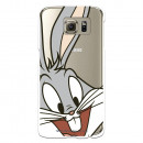 Offizielle Warner Bros Bugs Bunny Transparente Hülle für Samsung Galaxy S6 – Looney Tunes