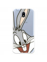 Offizielle Warner Bros Bugs Bunny Transparente Hülle für Samsung Galaxy J7 2017 Européen – Looney Tunes