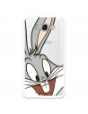 Offizielle Warner Bros Bugs Bunny Transparente Hülle für Samsung Galaxy J7 2016 – Looney Tunes