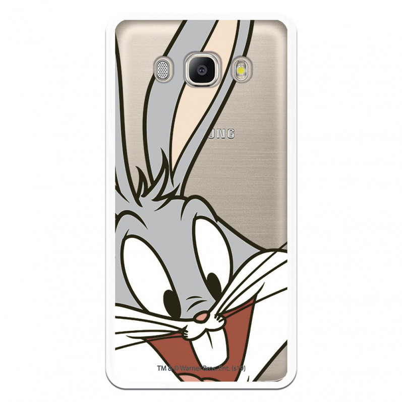 Offizielle Warner Bros Bugs Bunny Transparente Hülle für Samsung Galaxy J5 2016 – Looney Tunes