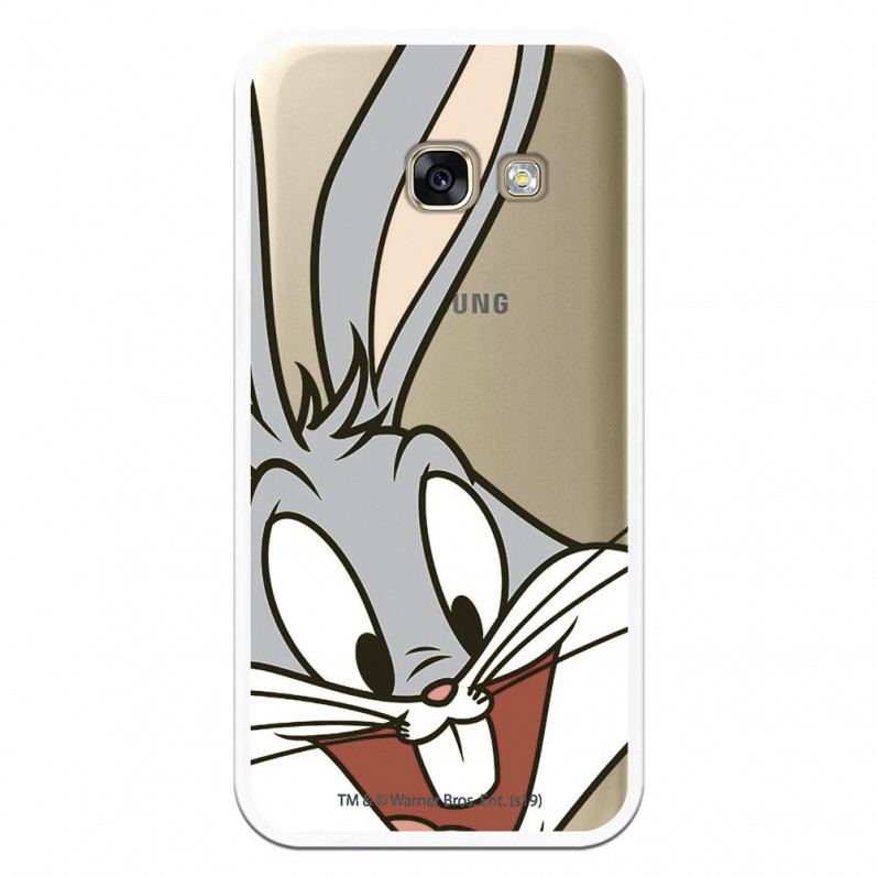 Offizielle Warner Bros Bugs Bunny Transparente Hülle für Samsung Galaxy A3 2017 – Looney Tunes