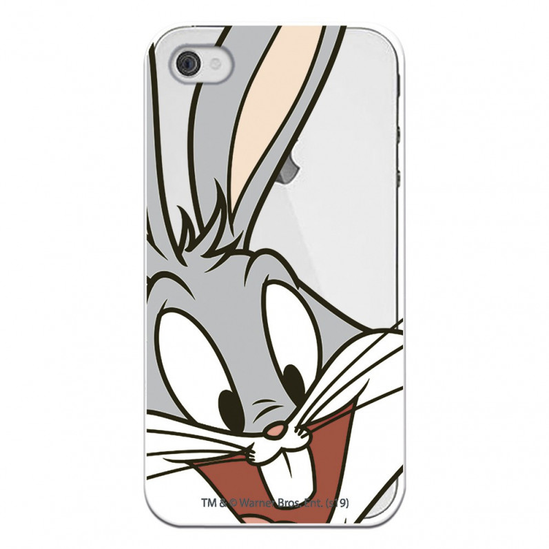 Offizielle Warner Bros Bugs Bunny transparente Hülle für iPhone 4S – Looney Tunes