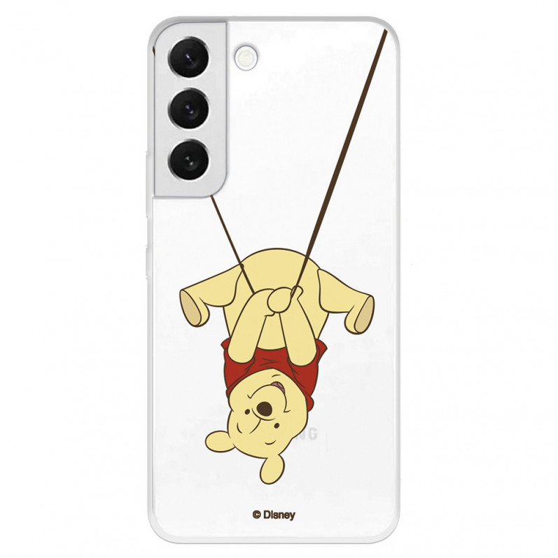 Hülle für Samsung Galaxy S22 Plus Offizielles Disney Winnie Swing - Winnie Puuh