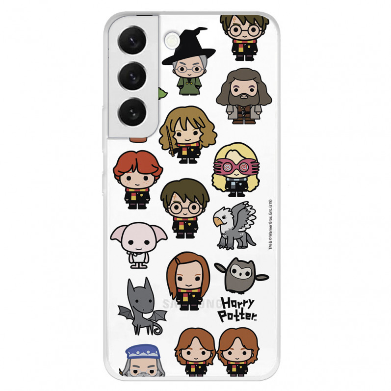 Hülle für Samsung Galaxy S22 Plus Offizielle Harry-Potter-Figuren-Icons – Harry Potter