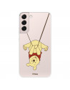 Hülle für Samsung Galaxy S22 Offizielles Disney Winnie Swing - Winnie Puuh