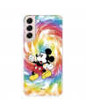 Offizielle Disney Mickey Mouse Tye Die Hülle für Samsung Galaxy S22 – Disney Classics