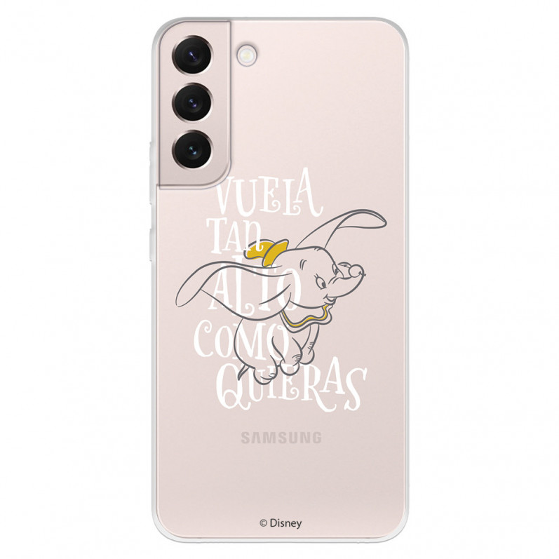 Offizielle Disney Dumbo „Flying so High“ Samsung Galaxy S22 Hülle – Dumbo