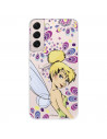 Offizielle Disney Tinker Bell Flowers Samsung Galaxy S22 Hülle – Peter Pan