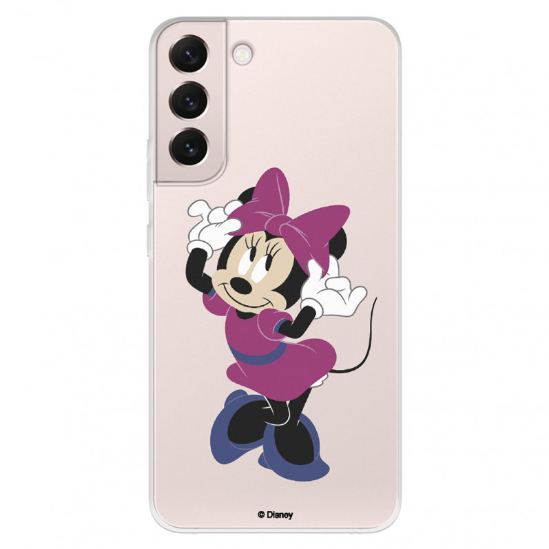 Offizielle Disney Minnie Rose Samsung Galaxy S22 Hülle – Disney Classics