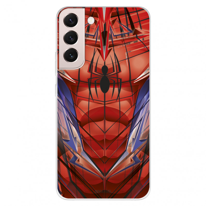 Offizielle Marvel Spiderman Torso Samsung Galaxy S22 Hülle – Marvel