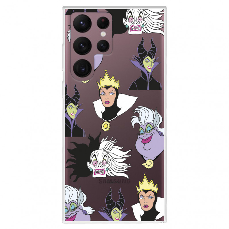 Hülle für Samsung Galaxy S22 Ultra Offizielle Zeichnung von Disney Villains – Disney Villains