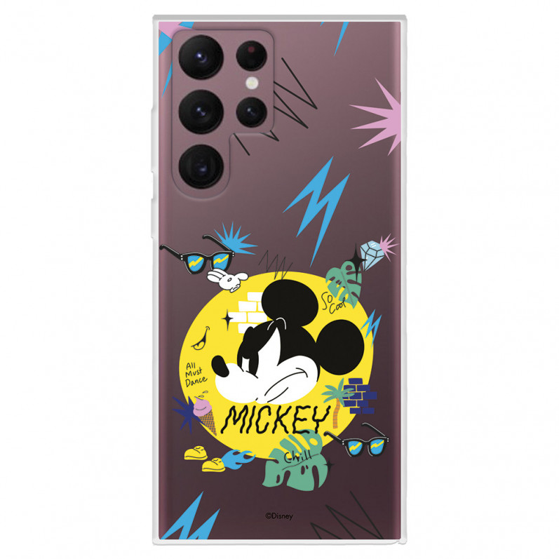 Offizielle Disney Mickey Mickey Urban Samsung Galaxy S22 Ultra Hülle – Disney Classics