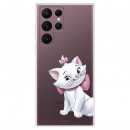 Offizielle Disney Marie Silhouette Samsung Galaxy S22 Ultra Hülle – The Aristocats