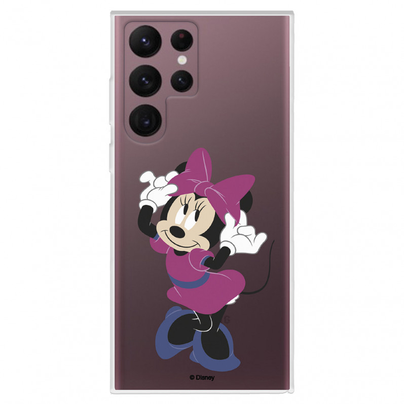 Offizielle Disney Minnie Rose Samsung Galaxy S22 Ultra Hülle – Disney Classics